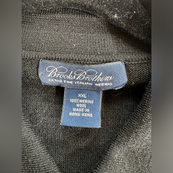 Brooks Brothers 100% Merino Wool Sweater - Mens XXL - Picture 3 of 8